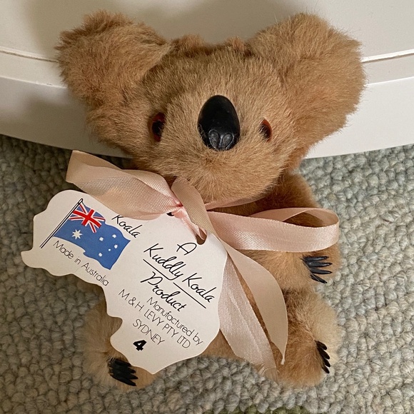 M & H Levy I 1980s I Kuddly Koala I Kangaroo Fur - Picture 16 of 16